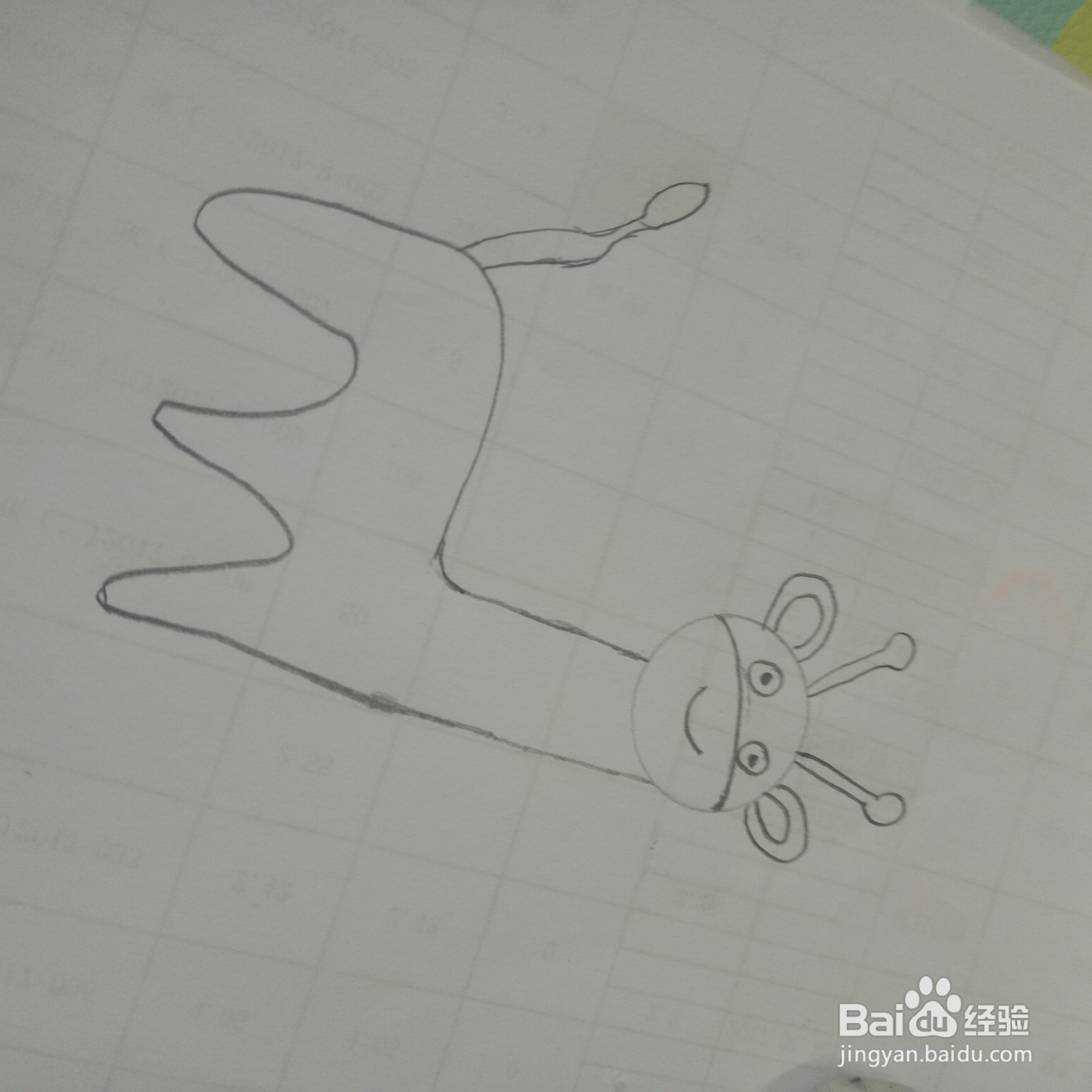 大班简笔画 示范画