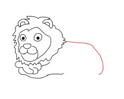 狮子的简笔画怎么画