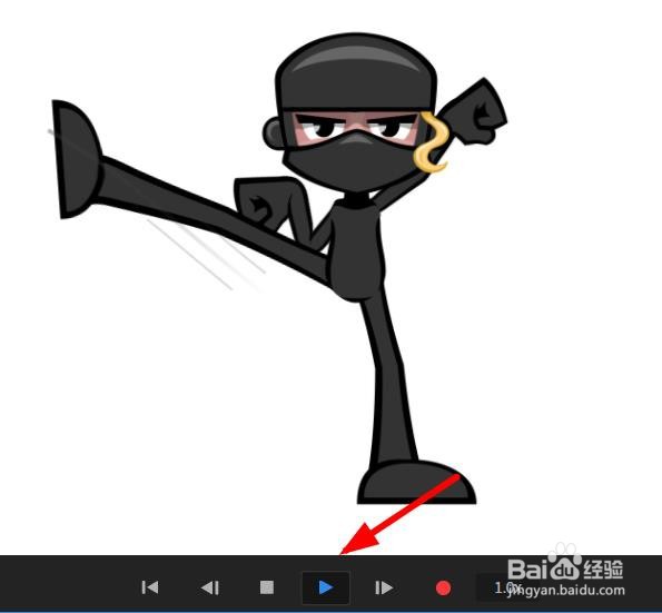 AdobeCh录制的人偶动作怎么保存为视频