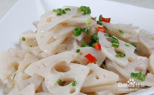 家庭自制炒莲藕