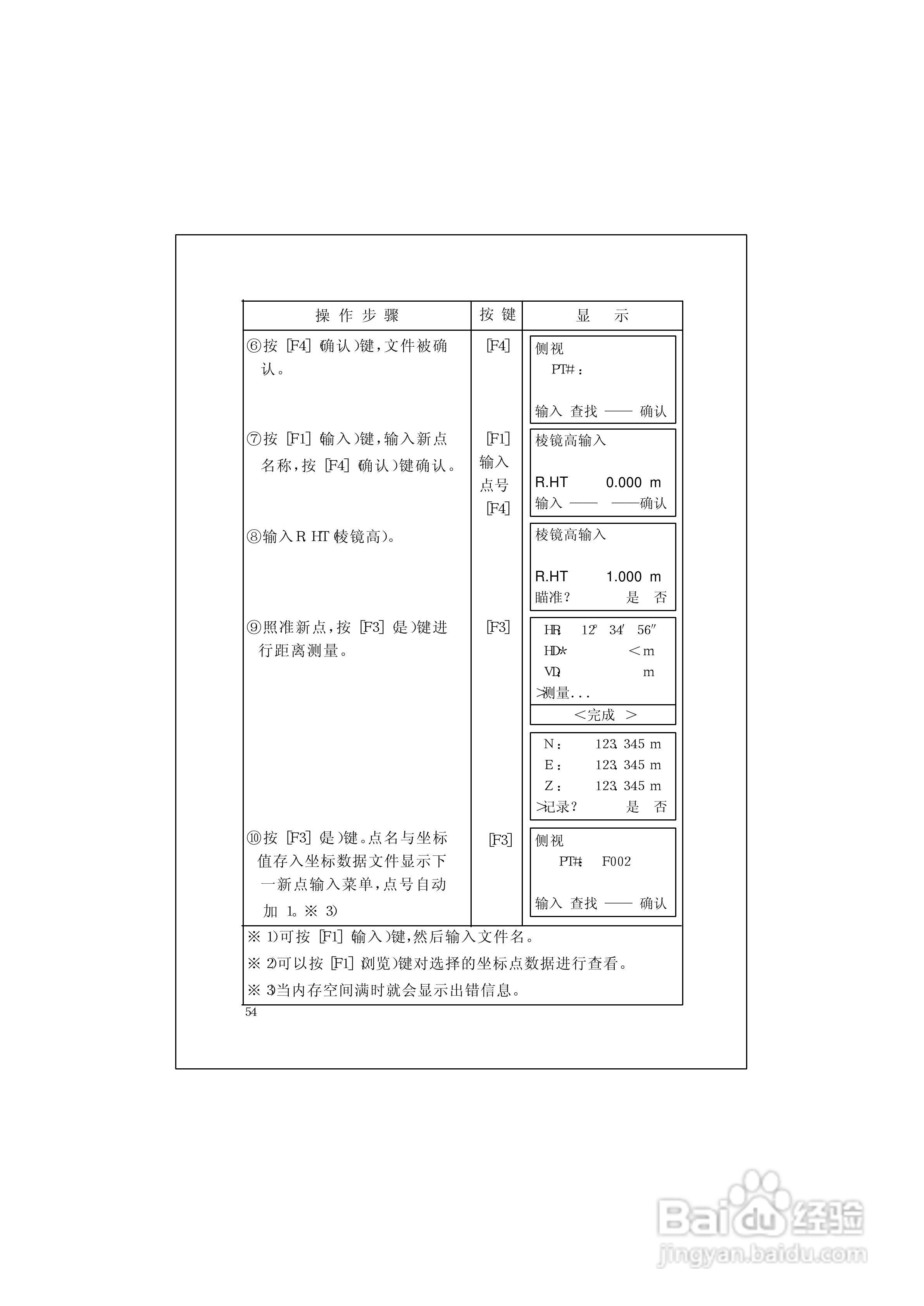 RTS600系列电子全站仪使用说明书:[7]