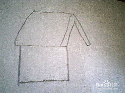 简笔画小房子的画法