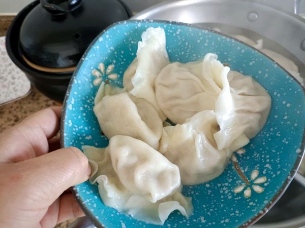 佛手瓜虾肉水饺