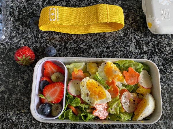 野餐便当虾仁意面