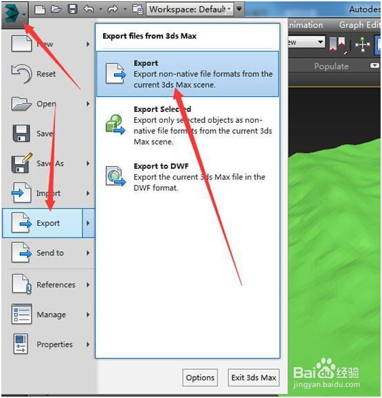 3dmax 导入等高线制作三维地形