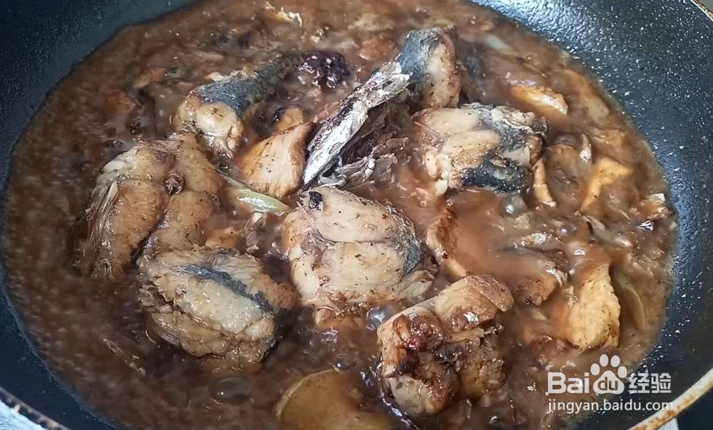 家常酱烧鲅鱼块的做法