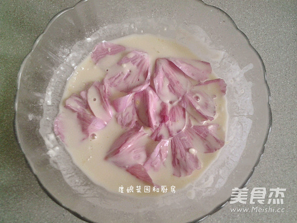 香酥木槿花的做法