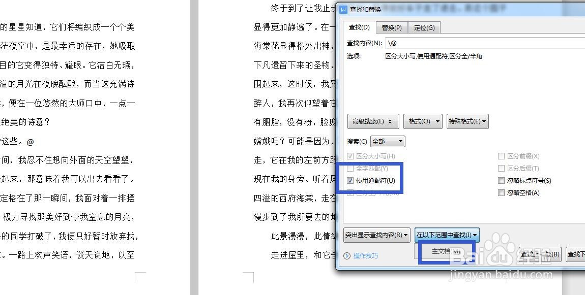 WPS文字怎么快速查找特殊符号？