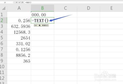 Excel表格怎么使用text函数改为指定格式文本 百度经验