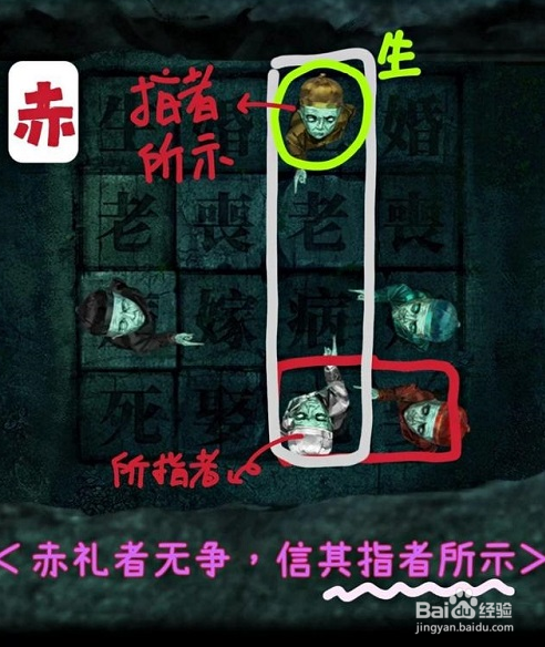 纸嫁衣3黑白黄赤青怎么过