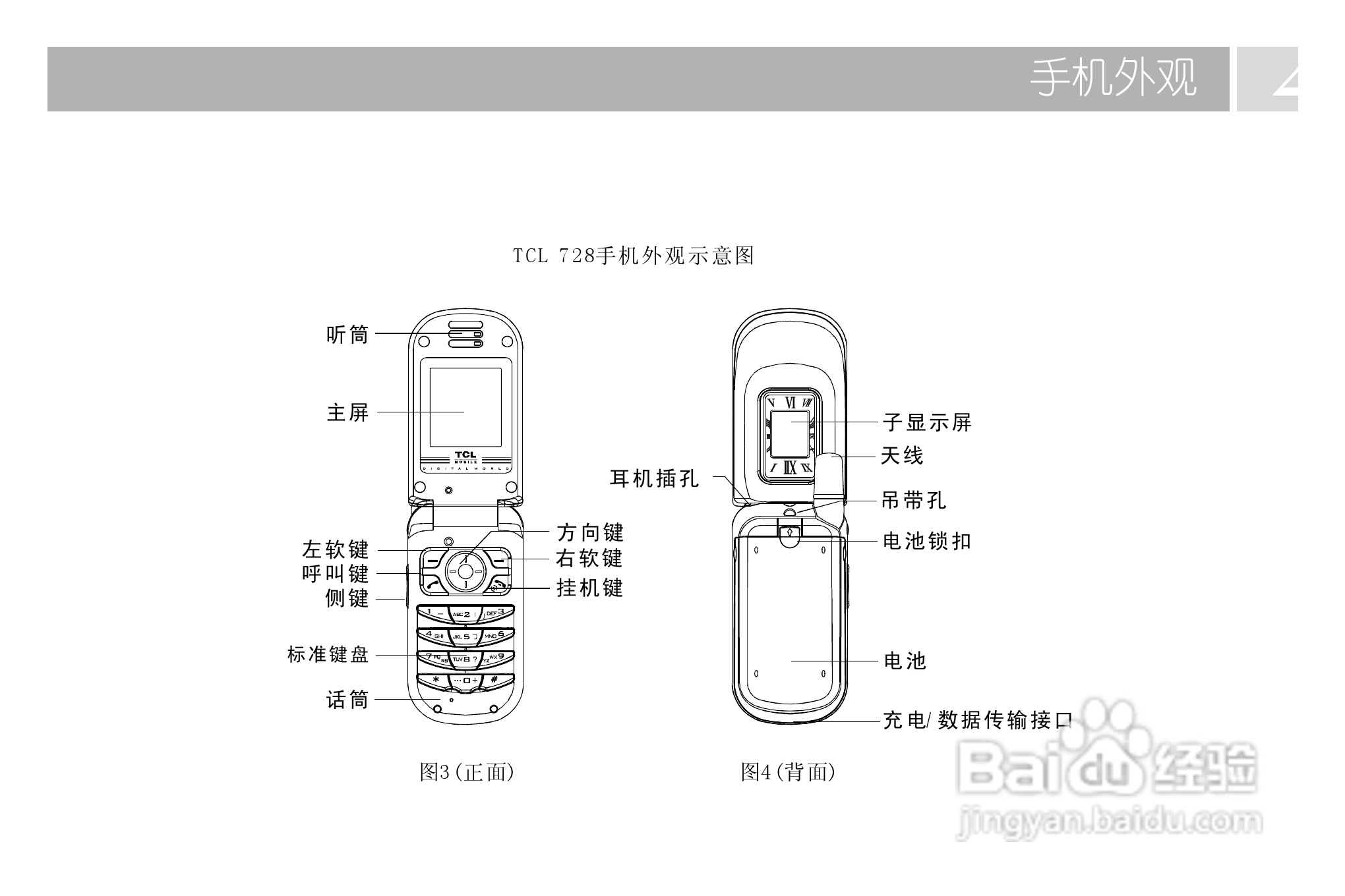 TCL 728手机使用说明书:[1]