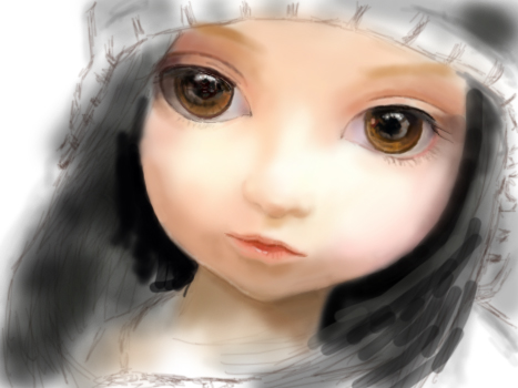 Photoshop教程：自制鼠绘SD娃娃