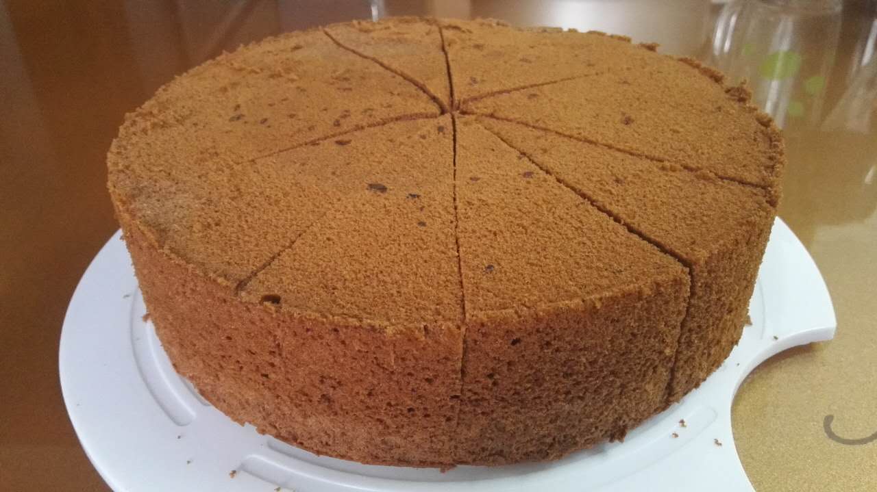 轻松教你制作8寸戚风蛋糕