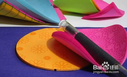 便利贴手工制作立体纸花的做法图解