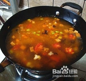 西红柿南瓜疙瘩汤