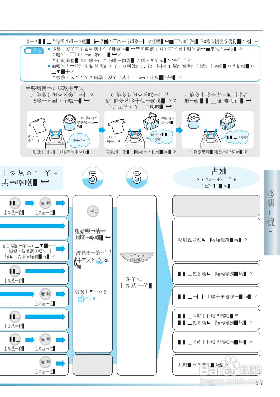 HITACHI NW-D6CX洗衣机使用说明书:[6]