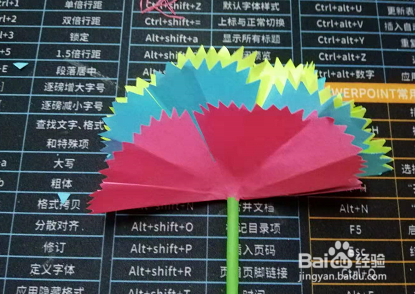 送老师的手工礼物简单-甜筒康乃馨花束