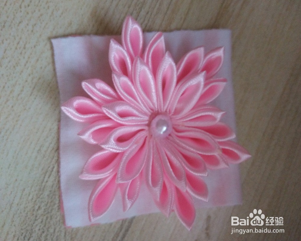 如何制作好看的冰霜花头花