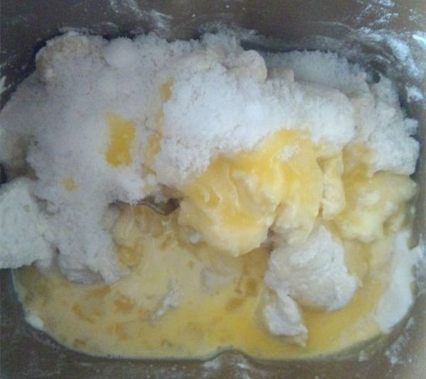 牛奶可可双色玉米土司