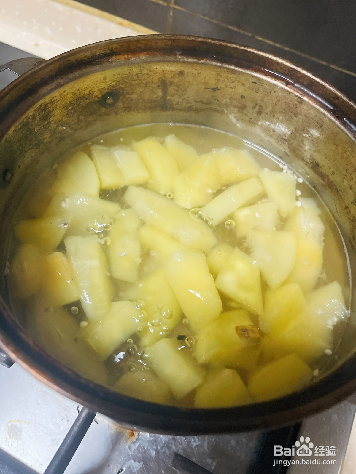 木瓜冰糖牛奶盅的做法