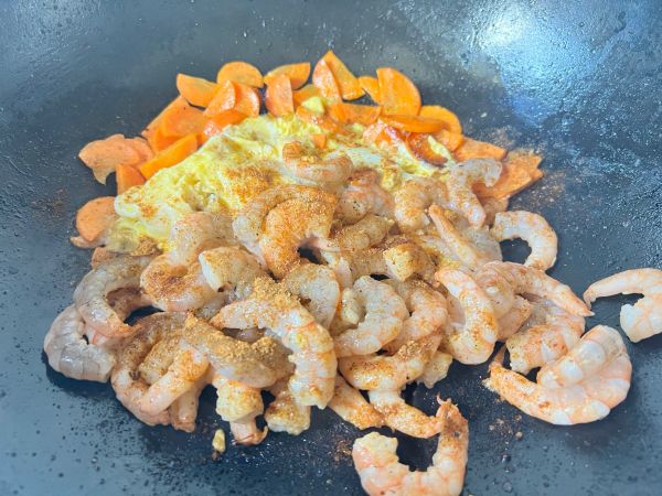 鲜美可口炒虾仁