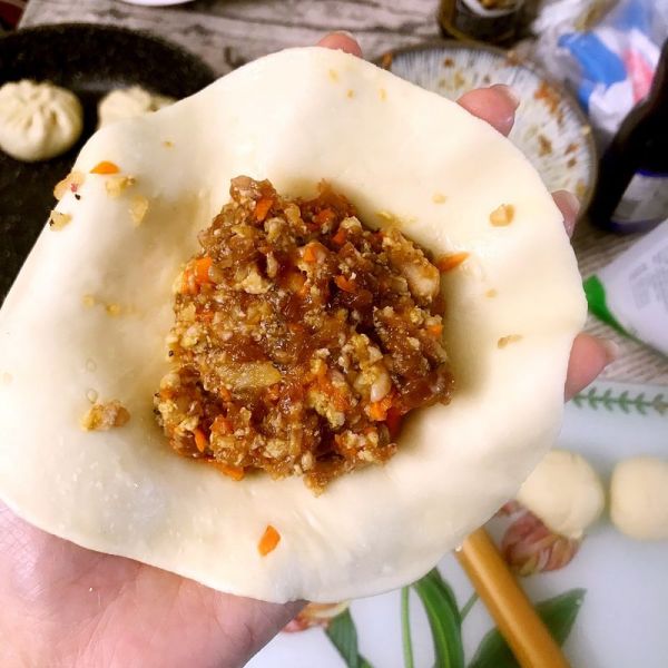 黑椒牛肉生煎包