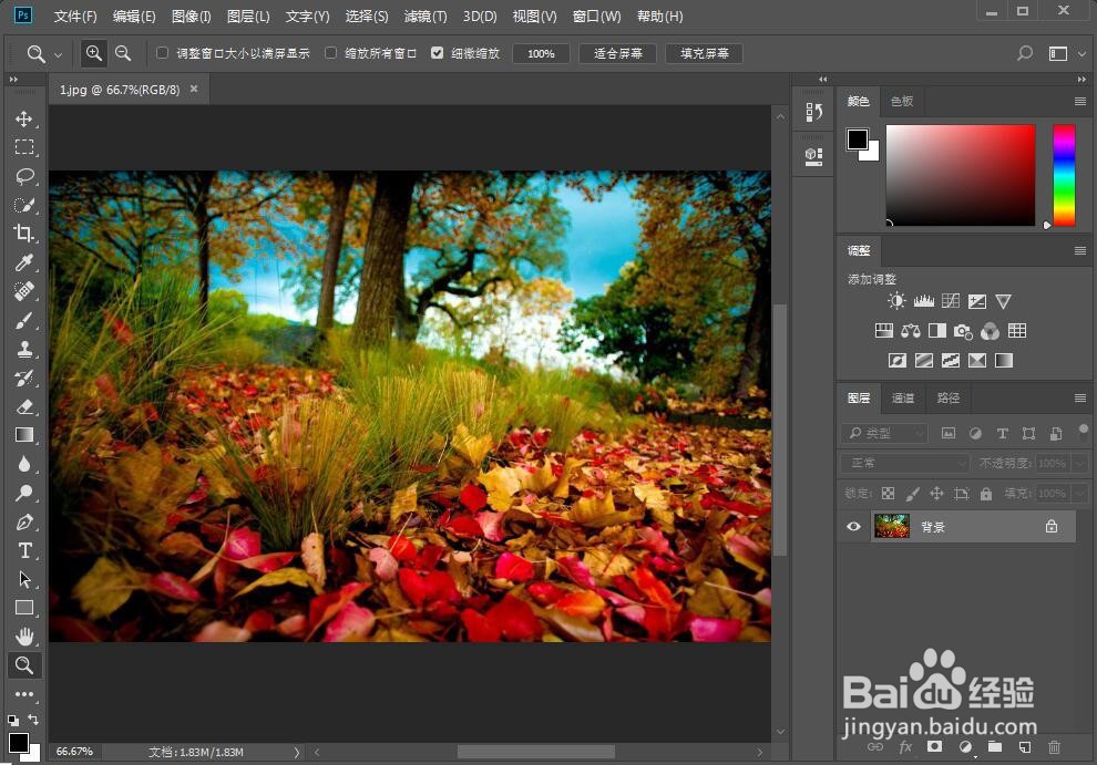 给文字添加扭转和投影样式