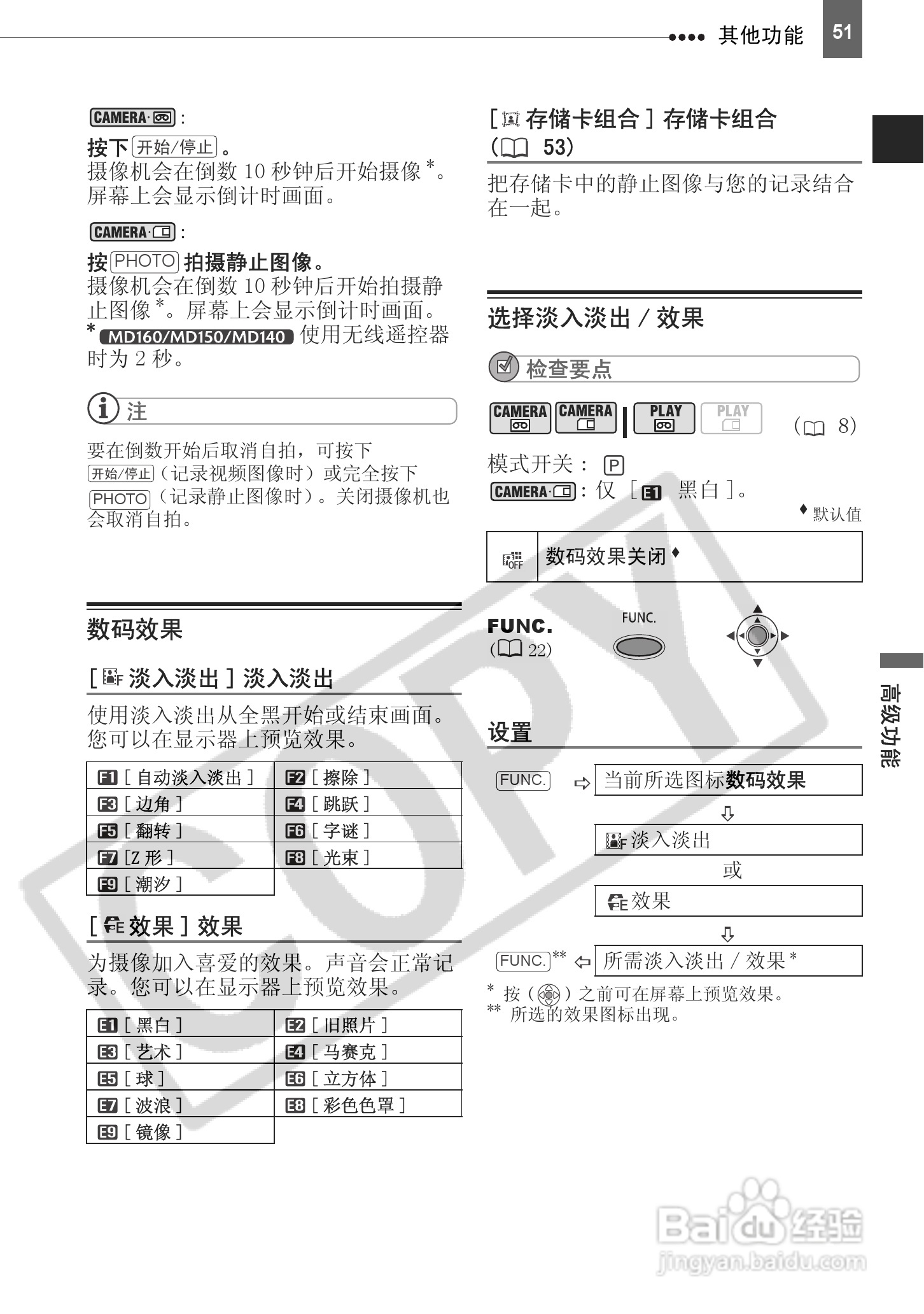 佳能MD130数码摄相机使用说明书:[6]