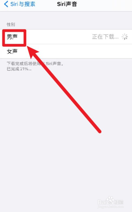 iphone12 Siri声音如何设置为男声