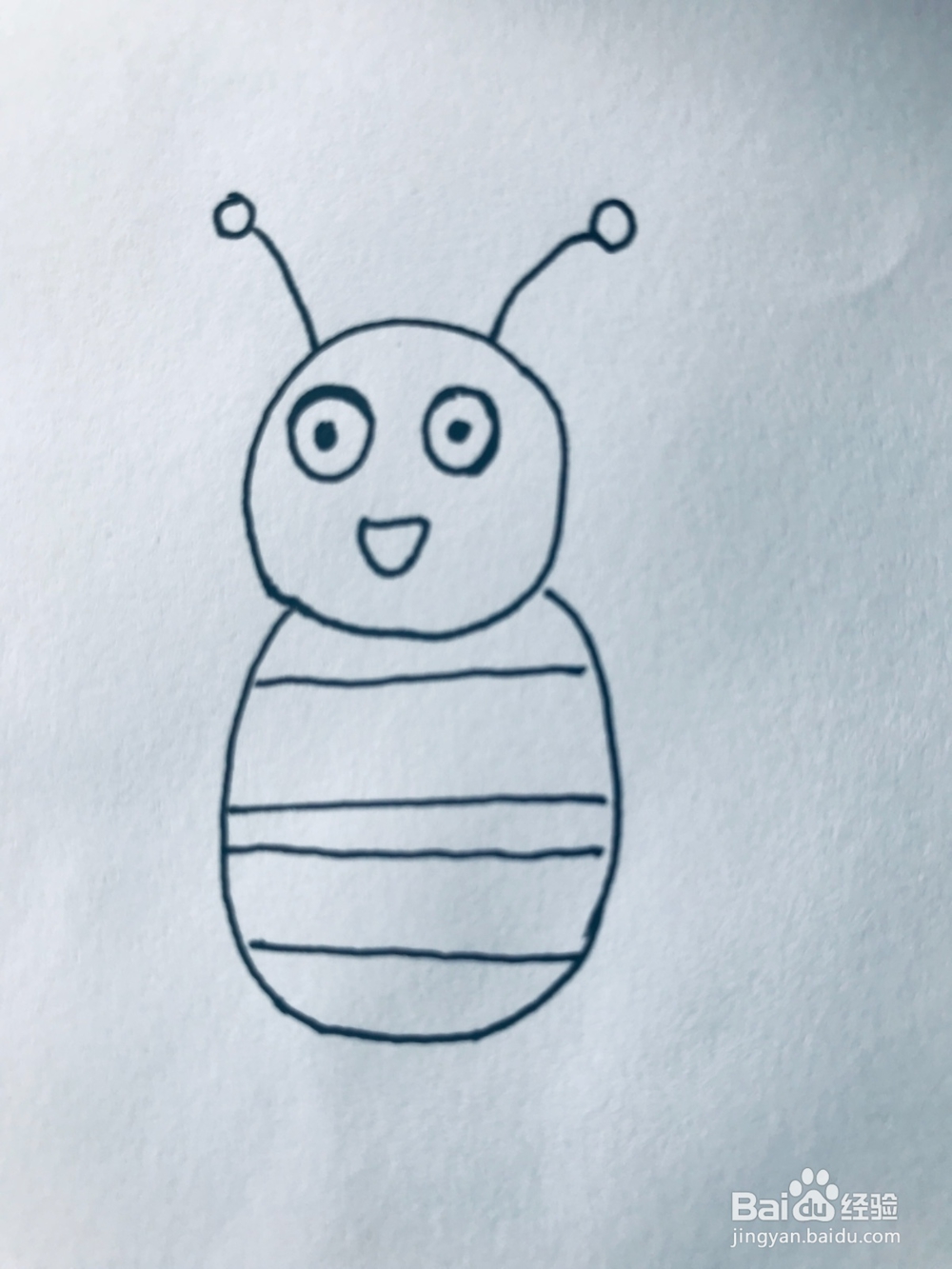 简笔画小蜜蜂