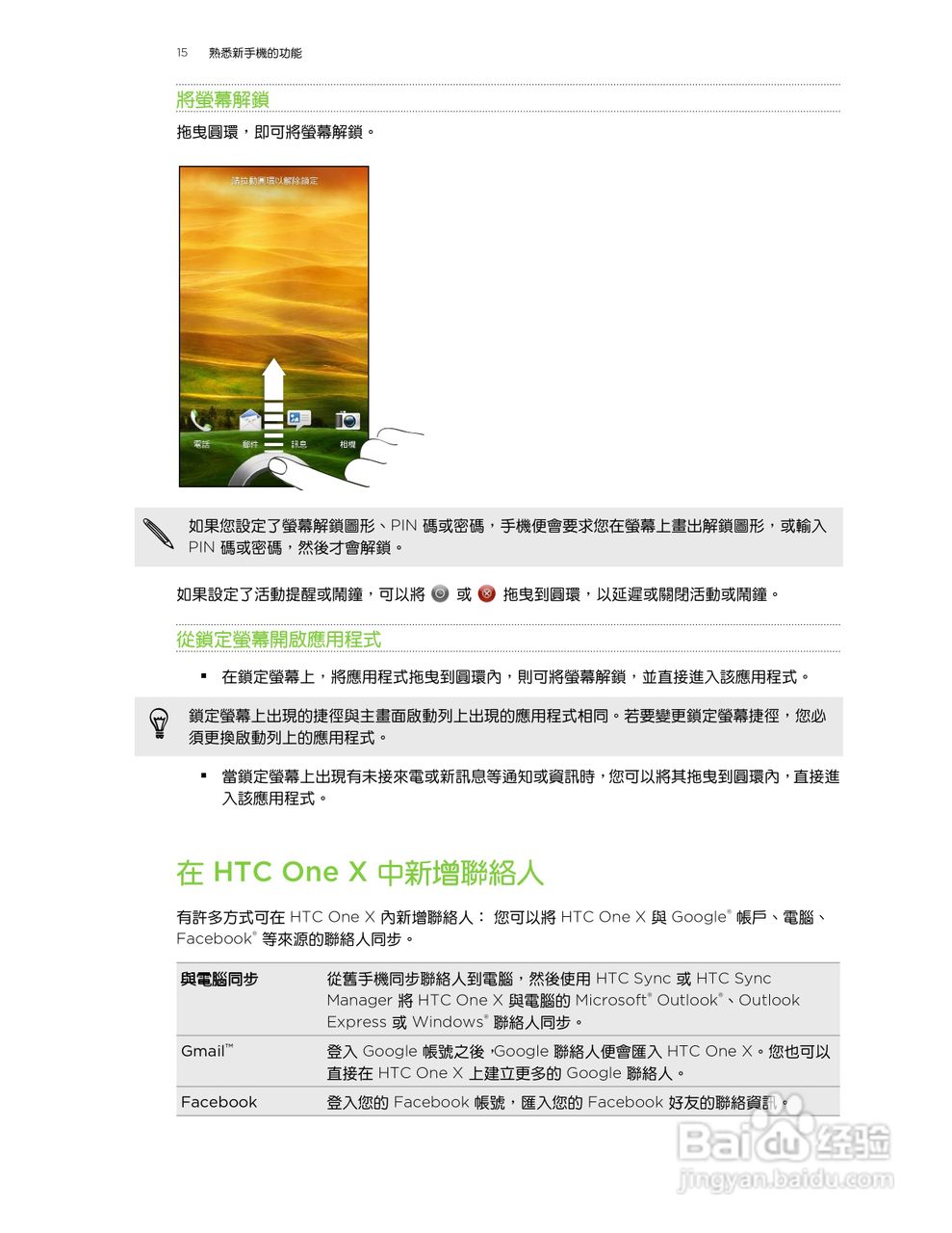 HTC One X S720e手机说明书:[2]