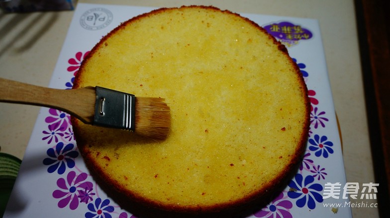 小清新奶油裱花蛋糕