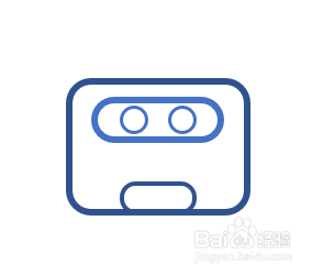 PPT中磁带的绘制方法