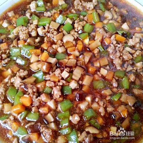 肉沫鸡蛋蒸豆腐的家庭做法