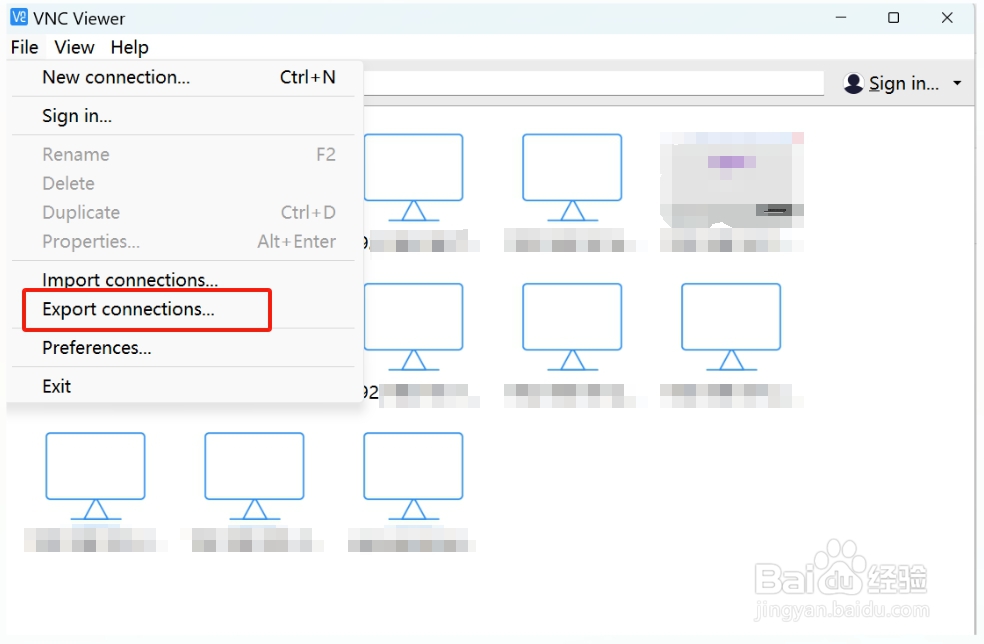 怎样将VNC Viewer的远程记录导出