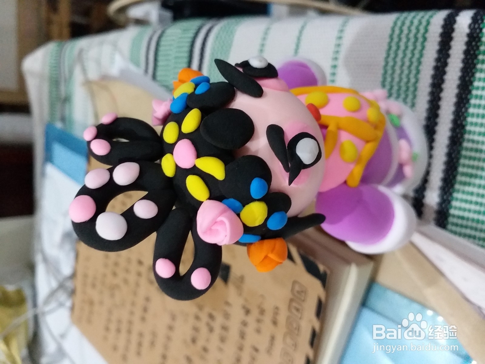 超轻粘土，京剧人物制作教程