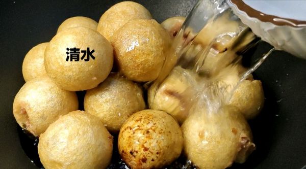 红烧油面筋塞肉