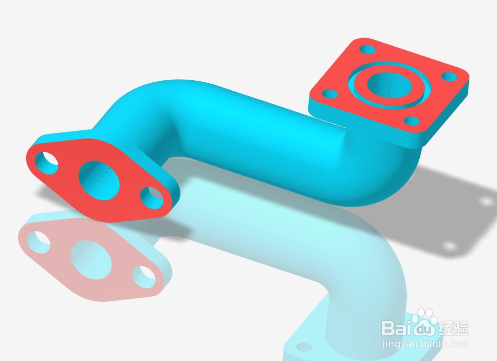 连接弯管的Creo实体建模方法