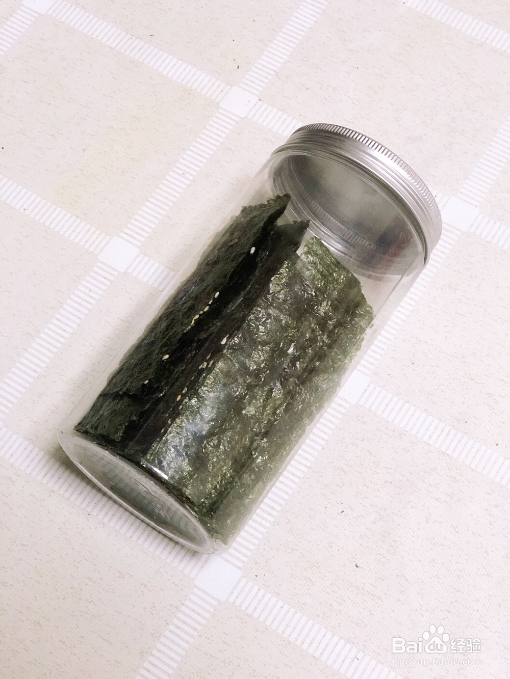 一个人做芝麻海苔