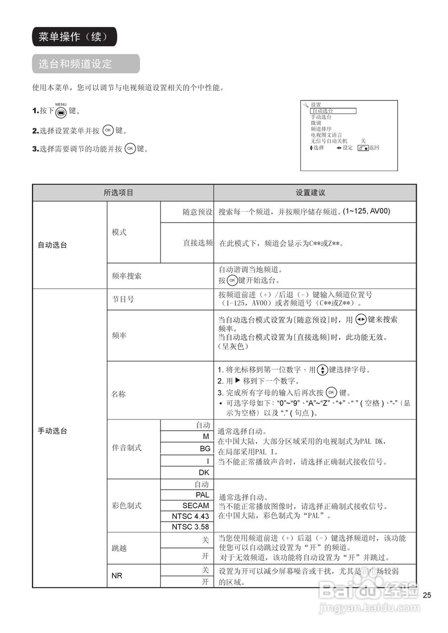 日立等离子彩色电视机P42E101C型使用说明书:[3]