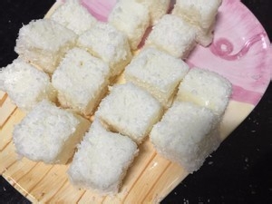 牛奶和椰蓉速拼的小方法，超简单又好吃的教程