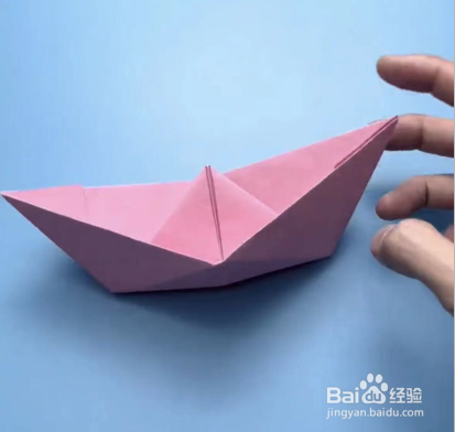 折纸小船的视频教程