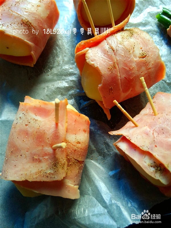 黑椒培根土豆卷