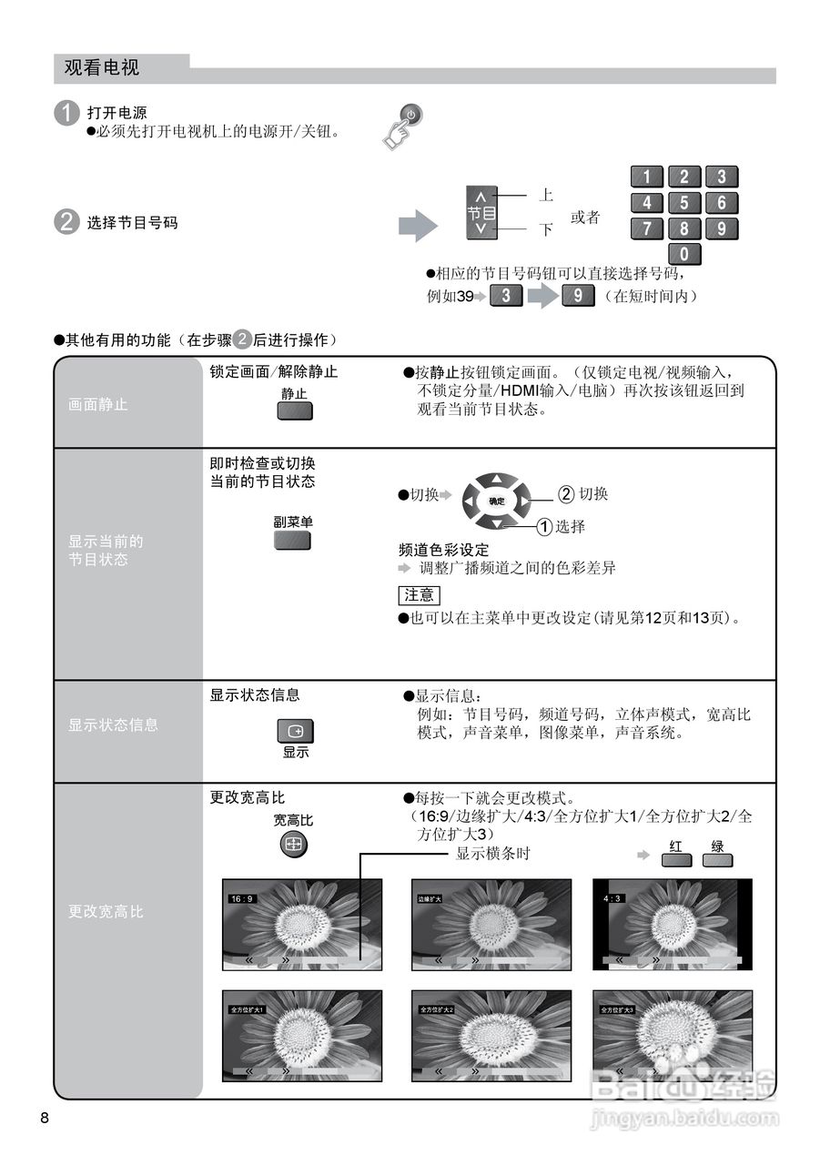 松下TC-37LE80D液晶彩电使用说明书:[1]
