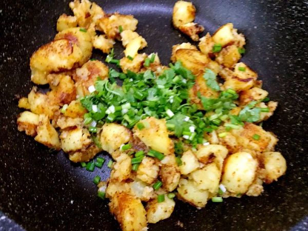 孜然锅巴小土豆