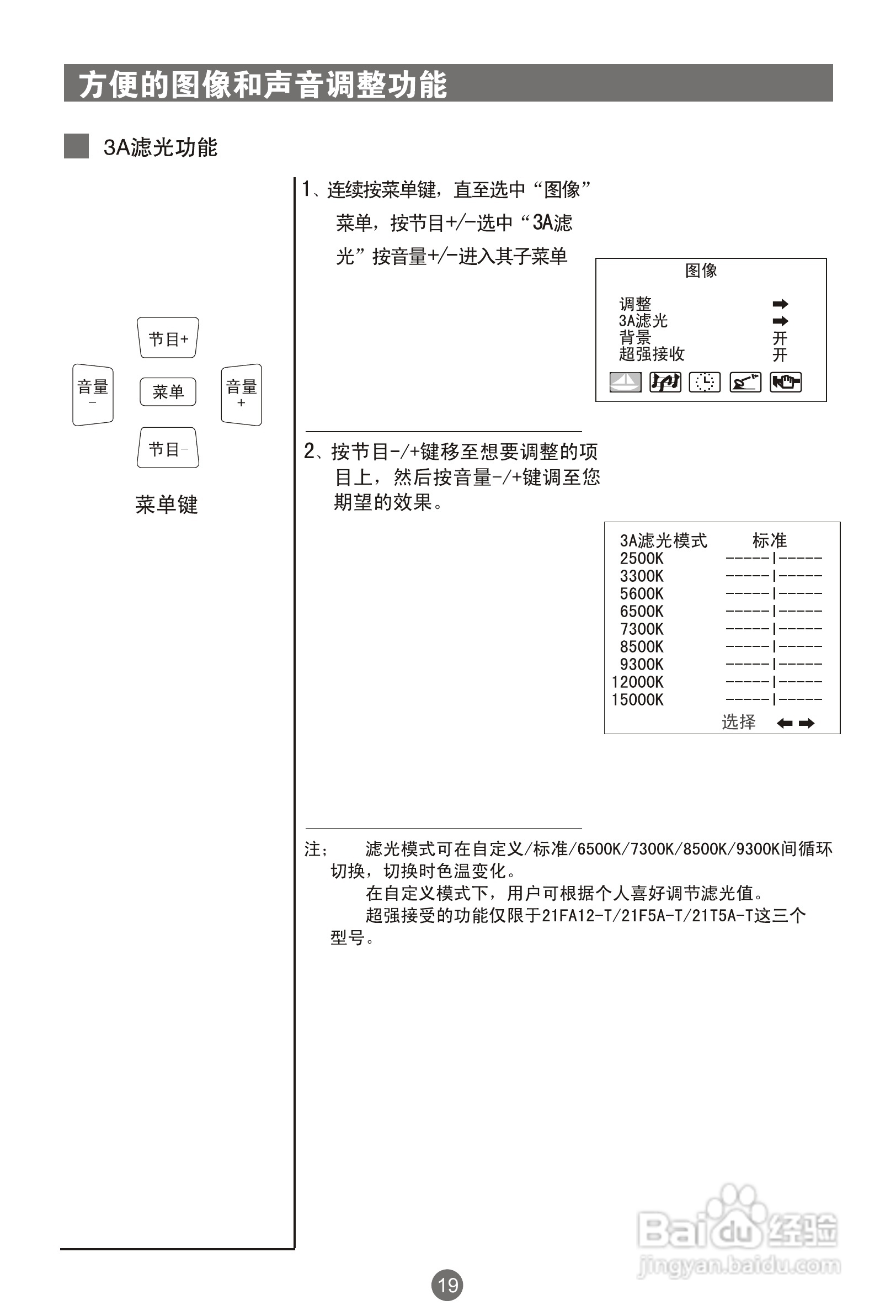 海尔21FA12-T彩电使用说明书:[3]
