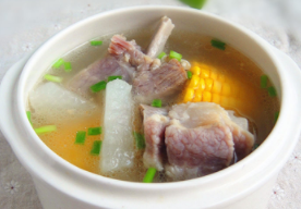 腊骨萝卜汤做法