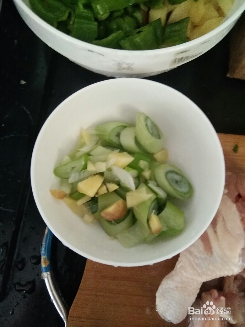 吃不胖的香干土豆鸡腿