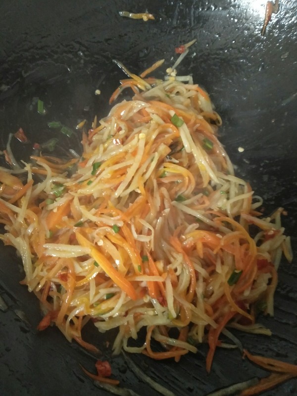 胡萝卜土豆丝
