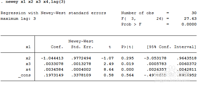 stata处理自相关问题(HAC、FGLS等)